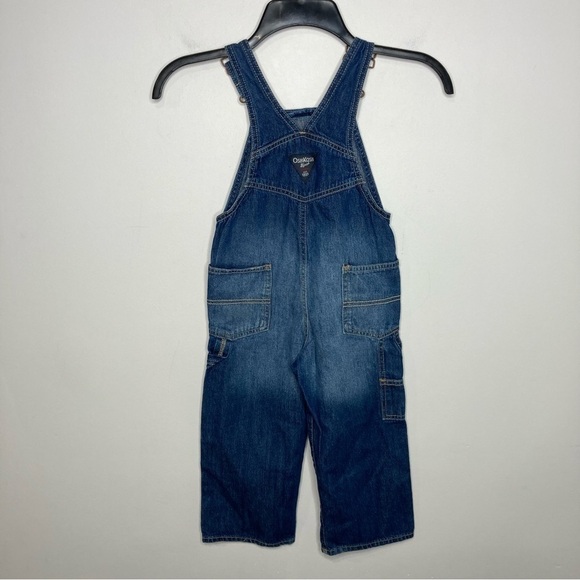 Osh Kosh B’gosh denim overalls size 3T - Picture 4 of 5